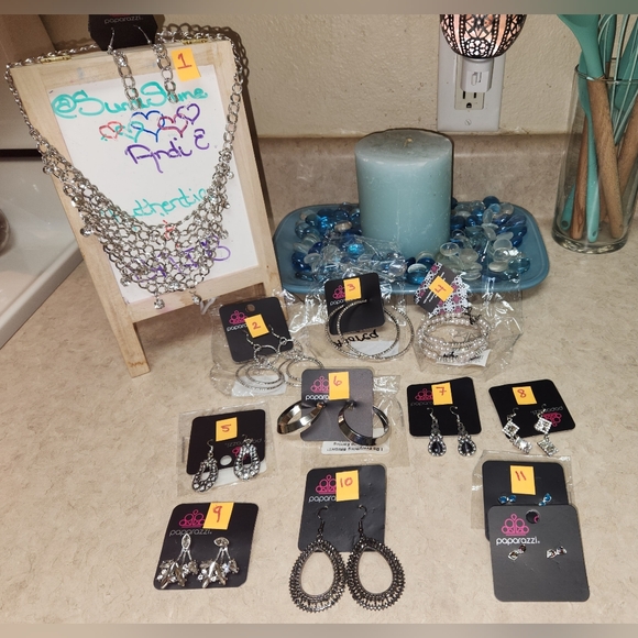 (11) PAPARAZZI EARRINGS BUNDLE, OR Per or Bundle ~ NEW - Picture 5 of 9